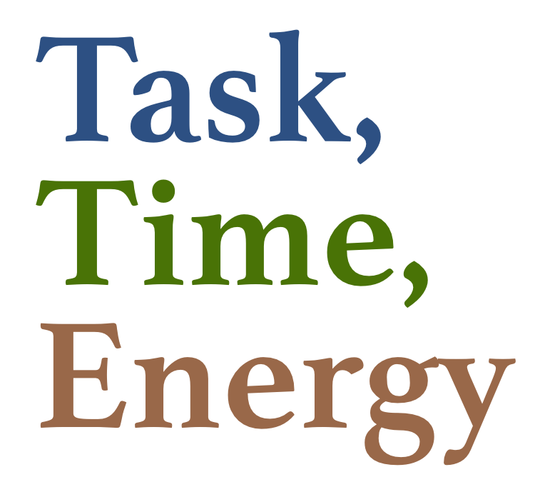 Task, Time, Energy Podcast